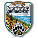 NCP121 Great Smoky Mountains National Park Scene Magnet